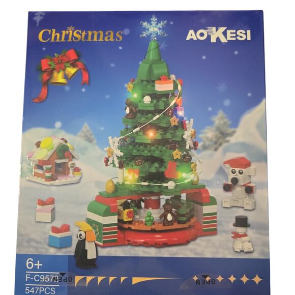 AOKESI Christmas 547 Pieces Building Set - New - Picture 1 of 2